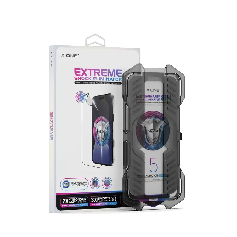 مزيل الصدمات الفائق 8H مع مجموعة أدوات التثبيت - Clear HD