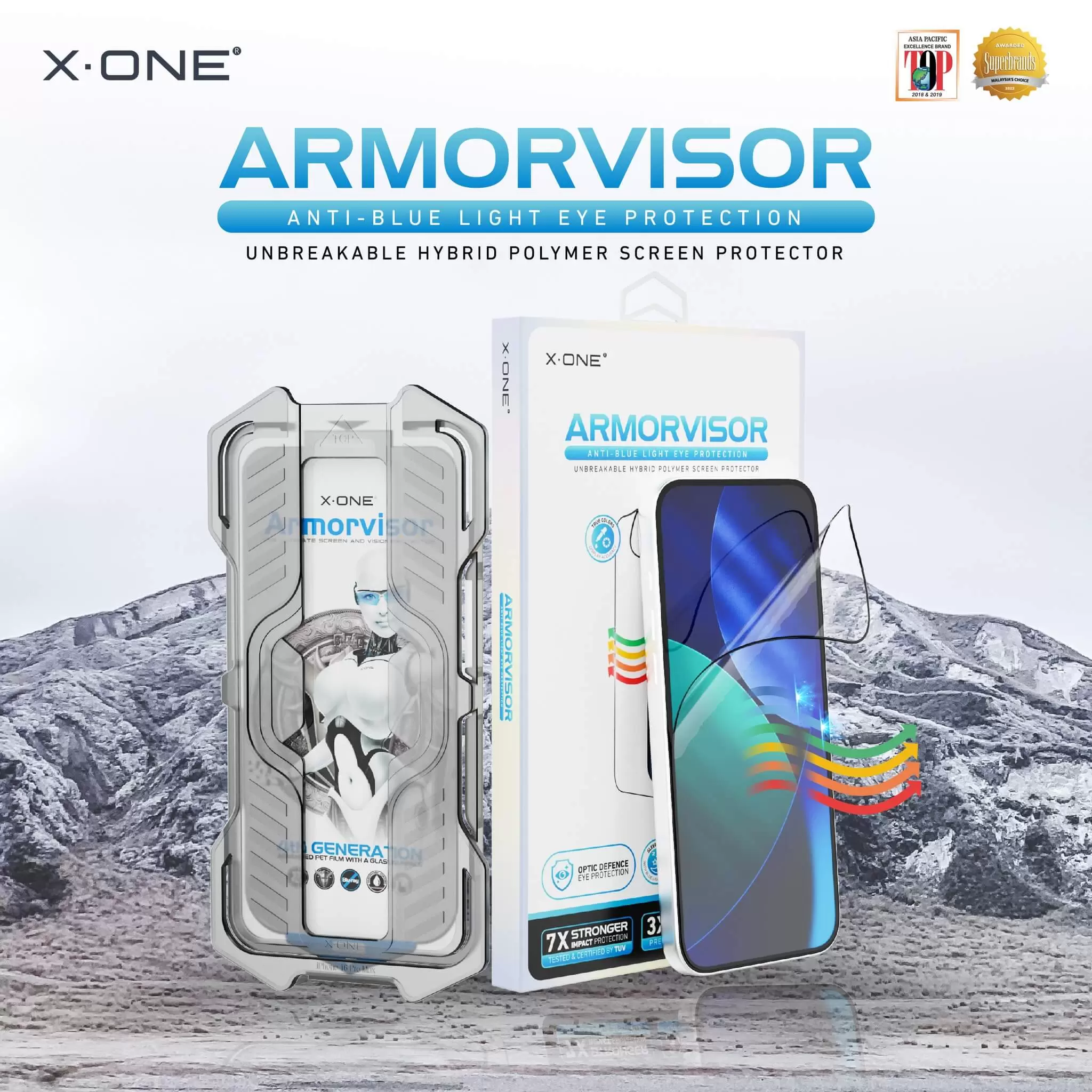 Armorvisor مع مجموعة التثبيت